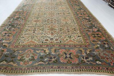 Antique Persian Sultanabad Rug Size Adjusted 