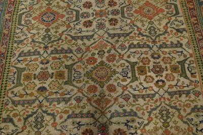 Antique Persian Sultanabad Rug Size Adjusted 
