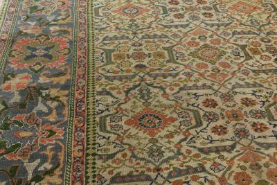 Antique Persian Sultanabad Rug Size Adjusted 