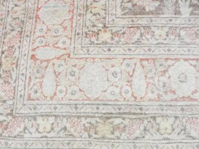 Antique Persian Tabriz Hajji Jalil Rug Very Fine Tree of Life Design