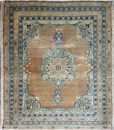 Antique Persian Tabriz Hajji Jalili Rug AS IS