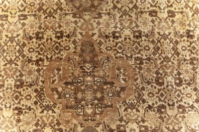 Antique Persian Tabriz Hand Knotted Wool Rug