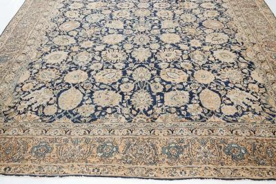 Antique Persian Tabriz Handmade Wool Rug