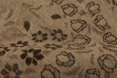 Antique Persian Tabriz Handmade Wool Rug