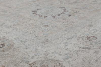 Antique Persian Tabriz Handmade Wool Rug