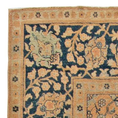 Antique Persian Tabriz Handwoven Wool Rug