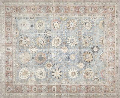 Antique Persian Tabriz Rug 118 x 144 