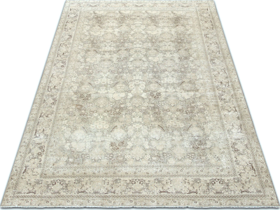 Antique Persian Tabriz Rug 72 x 111 