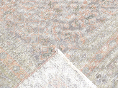 Antique Persian Tabriz Rug 87 x 102 