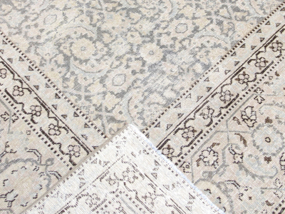 Antique Persian Tabriz Rug 94 x 128 