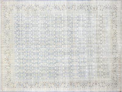 Antique Persian Tabriz Rug 97 x 127 