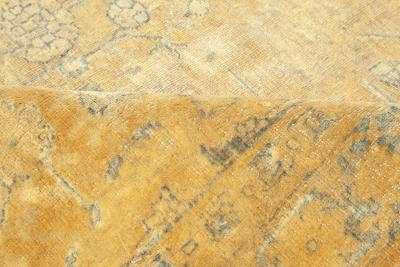 Antique Persian Tabriz Rug Size Adjusted