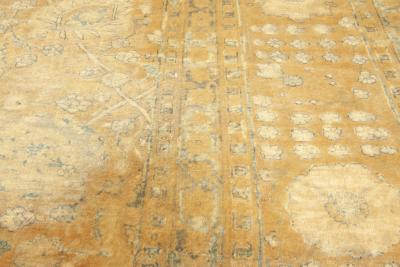 Antique Persian Tabriz Rug Size Adjusted