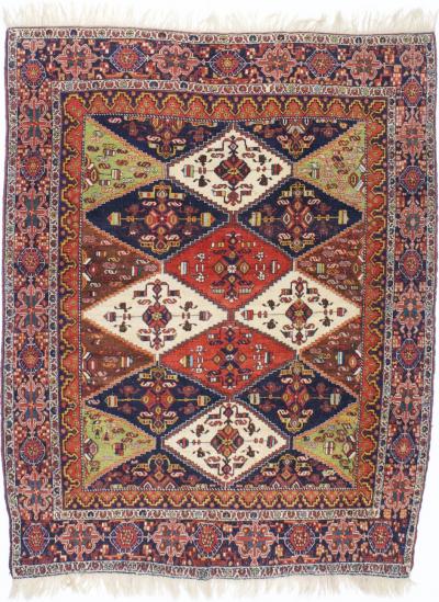 Antique Persian Tribal Afshar Rug 410 x 62 