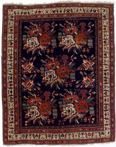 Antique Persian Tribal Afshar Rug 5 2 x 6 6 