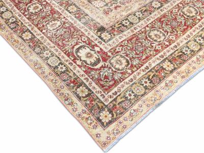 Antique Persian Yazd Rug 103 x 1410 