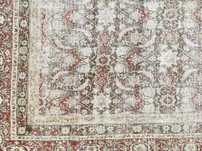 Antique Persian Yazd Rug 103 x 1410 