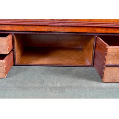 Antique Plum Pudding Mahogany Secretaire