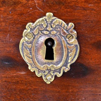 Antique Plum Pudding Mahogany Secretaire