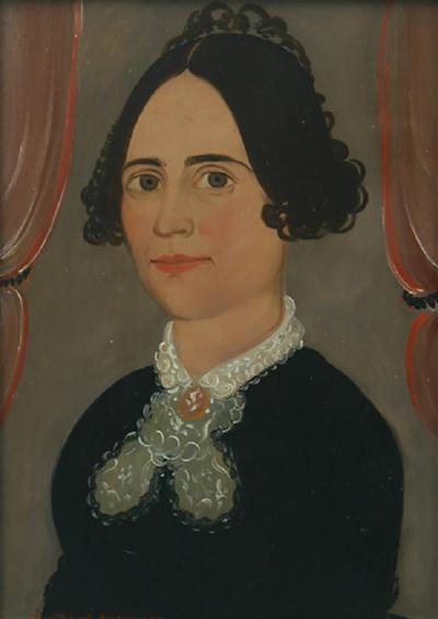 Antique Portrait from the Prior Hamblen School of Artists 