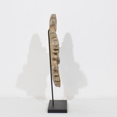 Antique Portuguese Baroque Carved Wooden Ornament Circa 1750