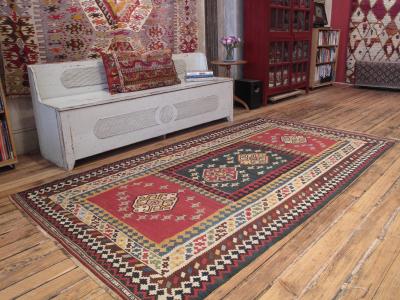 Antique Qashqai Kilim