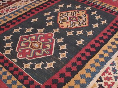 Antique Qashqai Kilim