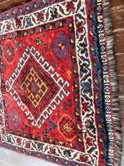 Antique Qashqai Persian Rug Bag