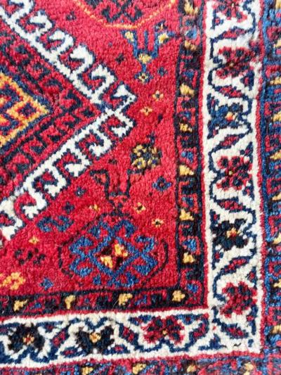 Antique Qashqai Persian Rug Bag