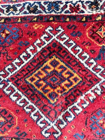 Antique Qashqai Persian Rug Bag