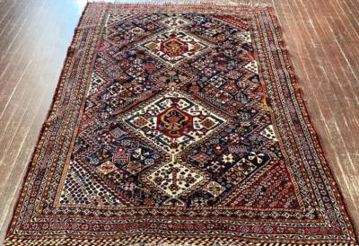 Antique Qashqai Shiraz Rug