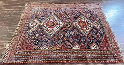 Antique Qashqai Shiraz Rug