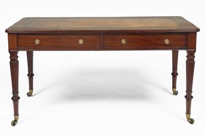 Antique Regency Mahogany Writing Table