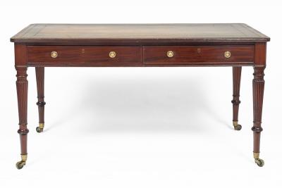 Antique Regency Mahogany Writing Table