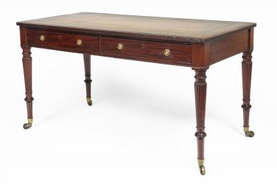 Antique Regency Mahogany Writing Table