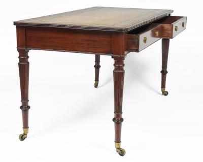 Antique Regency Mahogany Writing Table
