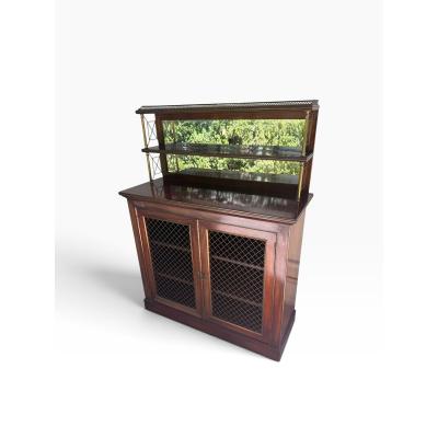 Antique Regency Style Rosewood Chiffonier Sideboard