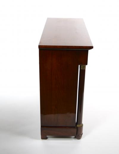 Antique Regency Style Rosewood Mahogany Bookcase Cabinet Circa 1880