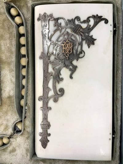 Antique Religious Catholic Mass Kit 19th century Belgium