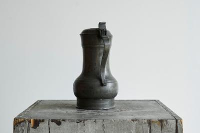 Antique Rembrandt Jug in Pewter The Netherlands 18th Century