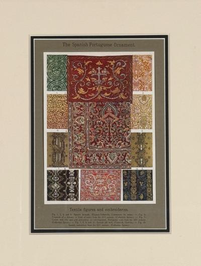 Antique Renaissance Six Framed Antique Ornament Prints 20th C 