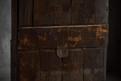 Antique Rustic Cabinet France 19th Century