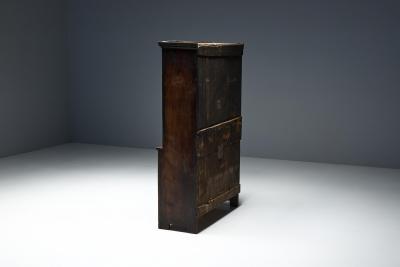 Antique Rustic Cabinet France 19th Century