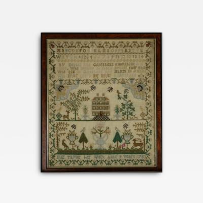 Antique Sampler 1783 by Eliz Taylor Aged 9