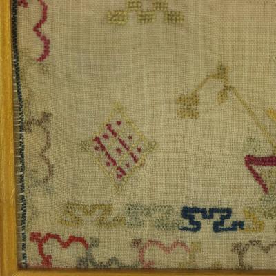 Antique Sampler 1799 by Anne Strong