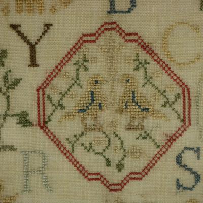 Antique Sampler 1805 Elizabeth Gregory Ackworth School