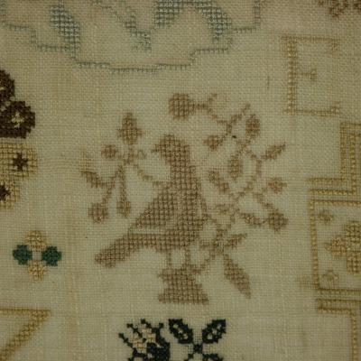 Antique Sampler 1805 Elizabeth Gregory Ackworth School