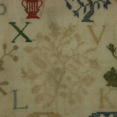 Antique Sampler 1805 Elizabeth Gregory Ackworth School