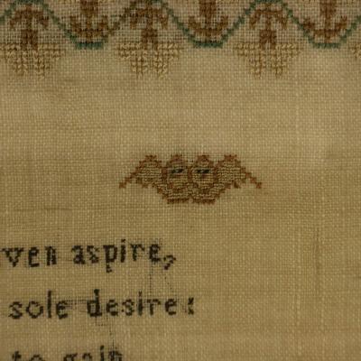 Antique Sampler 1815 by Ann Platt Aged 11
