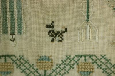 Antique Sampler 1821 by Susanna Farrow
